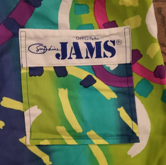 Original Jams Surf Line 80s vintage shorts size Medium - Picture 8 of 15